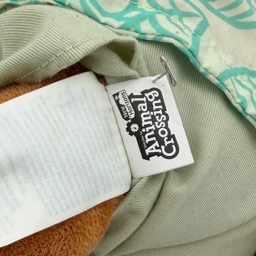 Build-A-Bear Animal Crossing Tom Nook Plush w/ Leaf‎ Shirt & Shorts 13